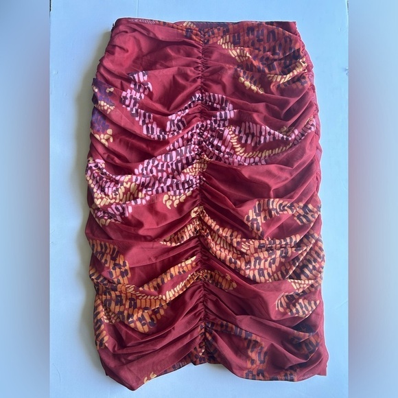 Farm Rio Ruched Mini Skirt - Picture 6 of 6